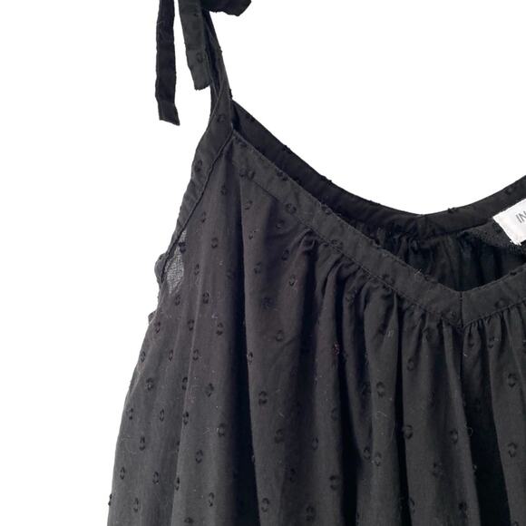 Emerson Fry India Collection Black Swiss Dot Sundress Maxi size XS/Small - Picture 7 of 12